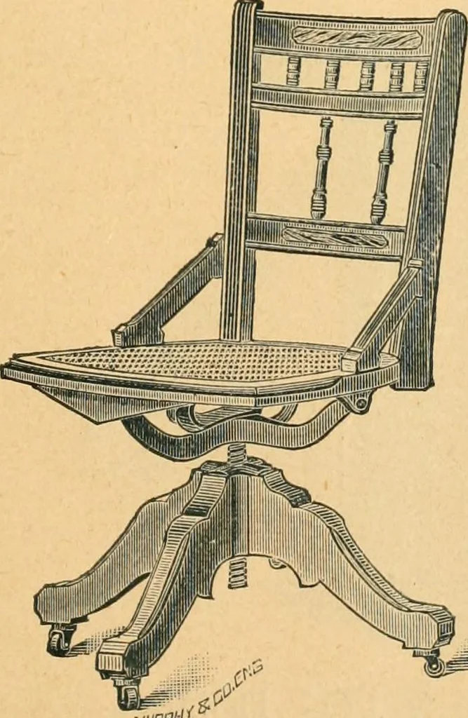 An illustration from Derby roll-top desk., 1886, leaf 16