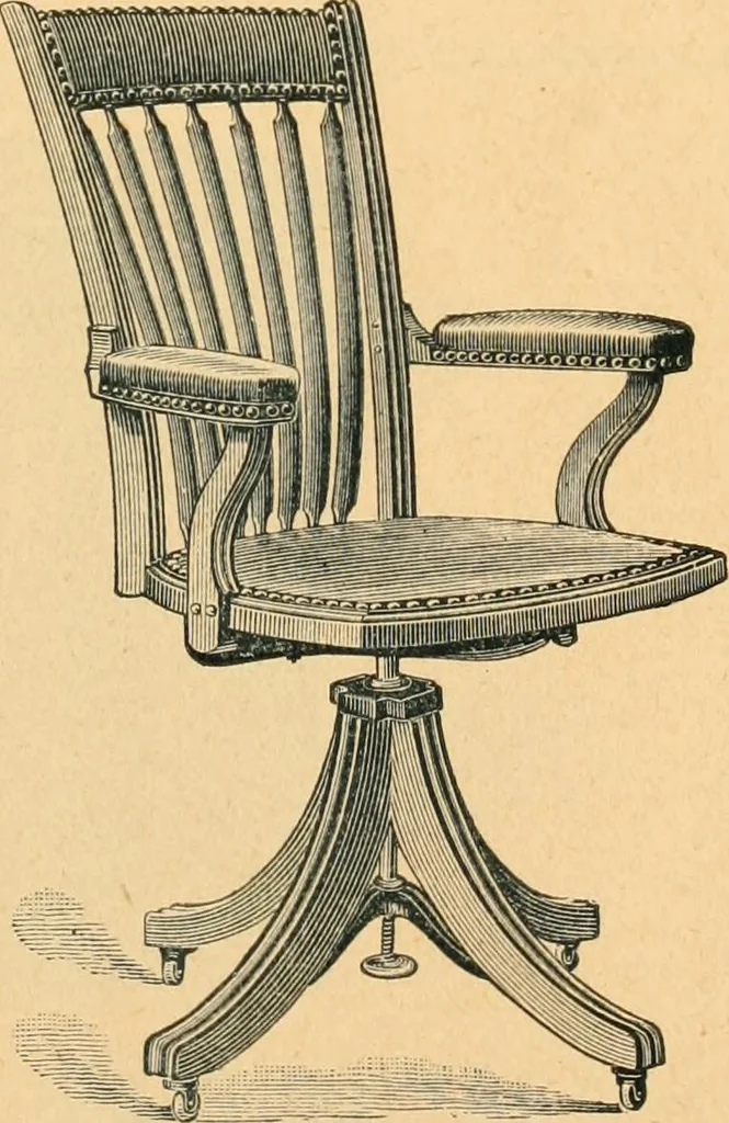 An illustration from Derby roll-top desk., 1886, leaf 16