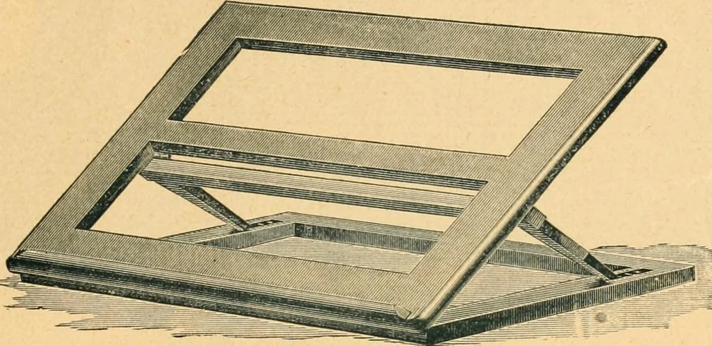 An illustration from Derby roll-top desk., 1886, leaf 18