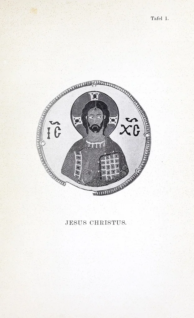 An illustration from Der byzantinische zellenschmelz, 1890, leaf 127