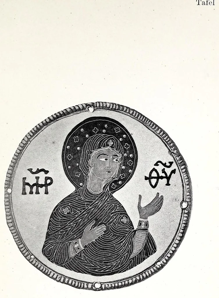 An illustration from Der byzantinische zellenschmelz, 1890, leaf 131