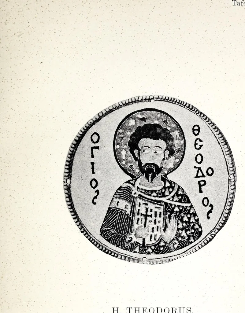 An illustration from Der byzantinische zellenschmelz, 1890, leaf 167