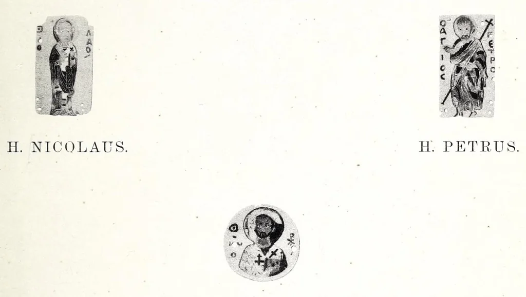 An illustration from Der byzantinische zellenschmelz, 1890, leaf 183