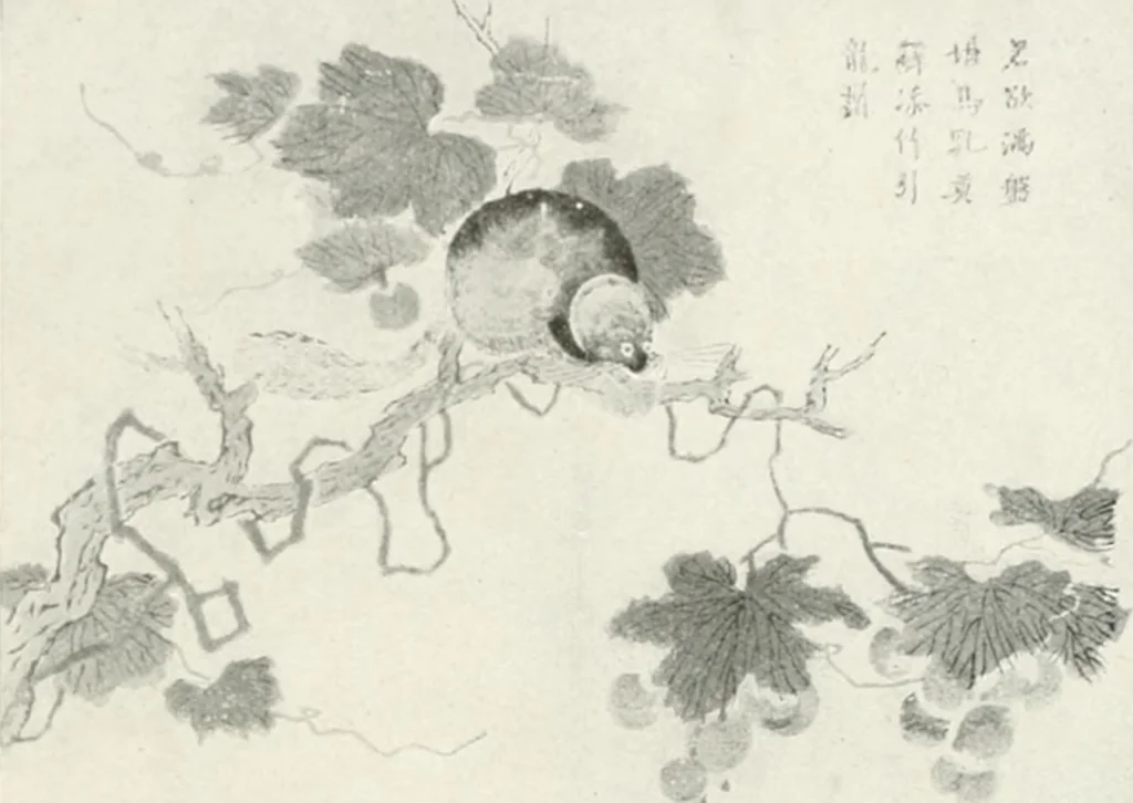 An illustration from Der chinesische farbendruck, 1922, leaf 112
