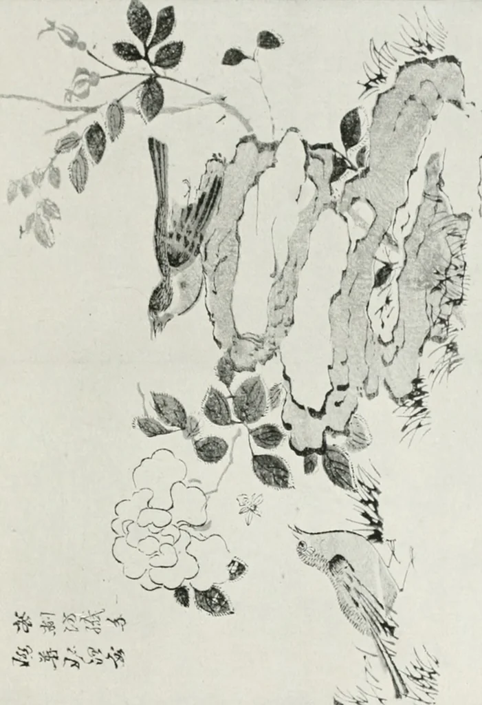 An illustration from Der chinesische farbendruck, 1922, leaf 116