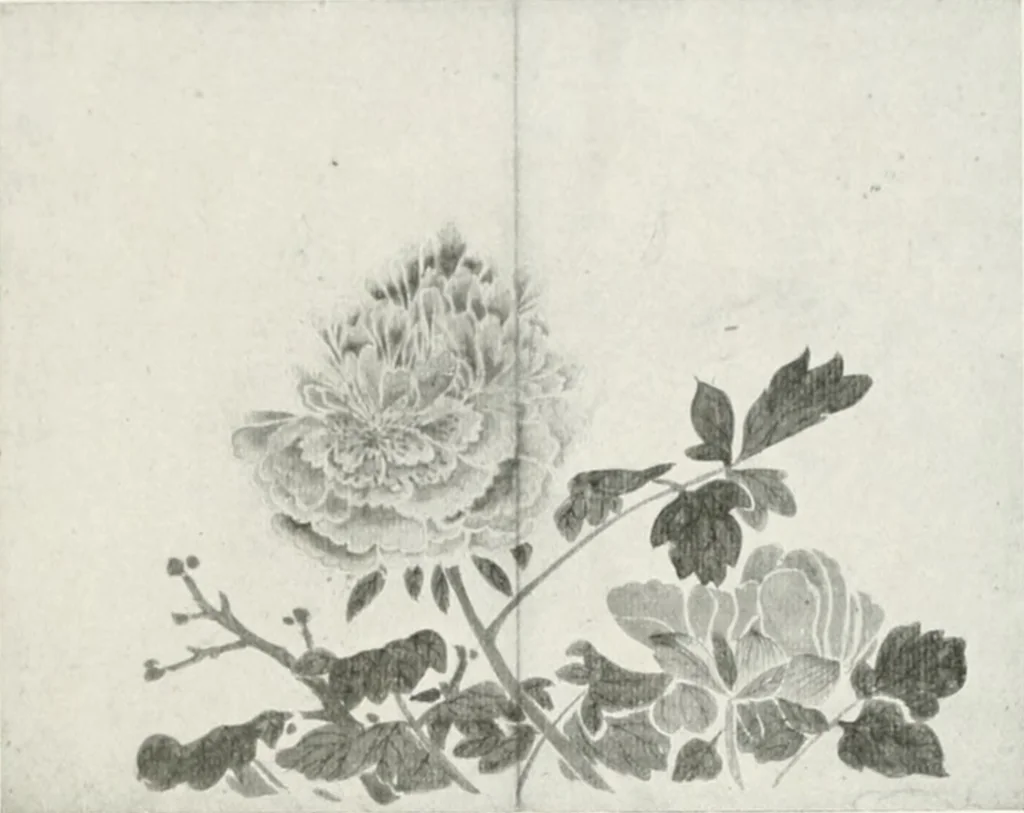 An illustration from Der chinesische farbendruck, 1922, leaf 136