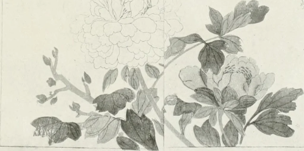 An illustration from Der chinesische farbendruck, 1922, leaf 136