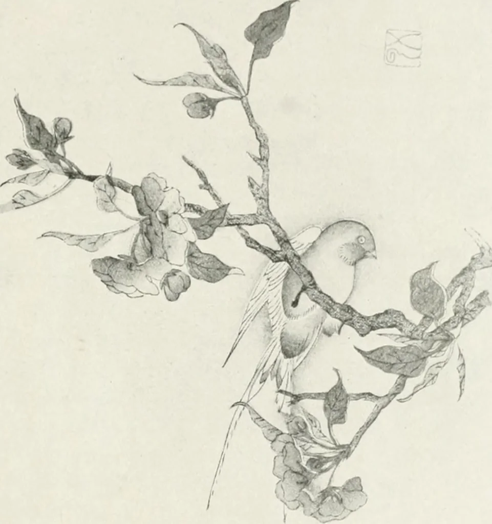 An illustration from Der chinesische farbendruck, 1922, leaf 168