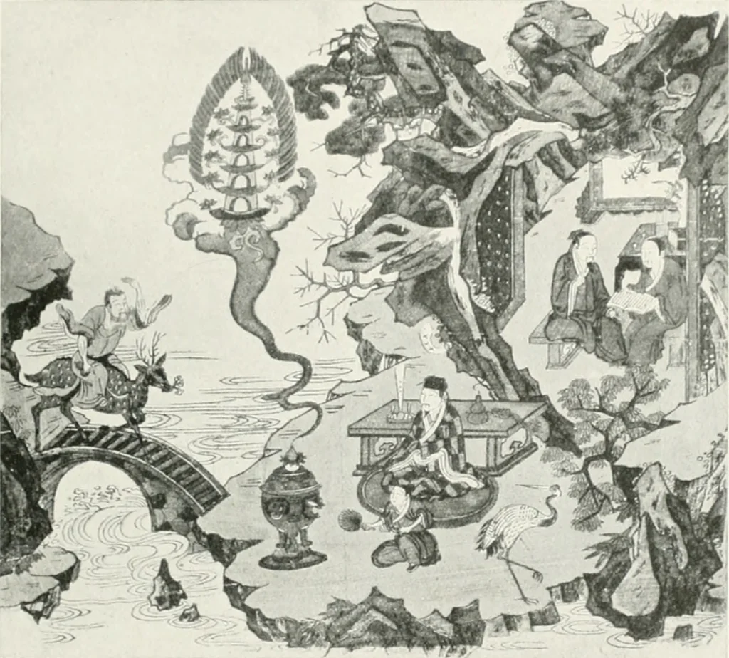 An illustration from Der chinesische farbendruck, 1922, leaf 26
