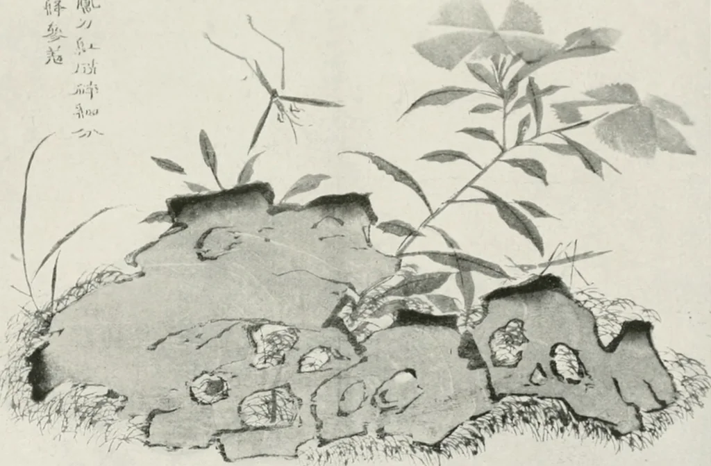 An illustration from Der chinesische farbendruck, 1922, leaf 84