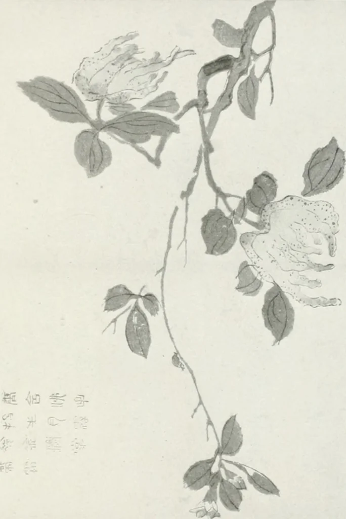 An illustration from Der chinesische farbendruck, 1922, leaf 96