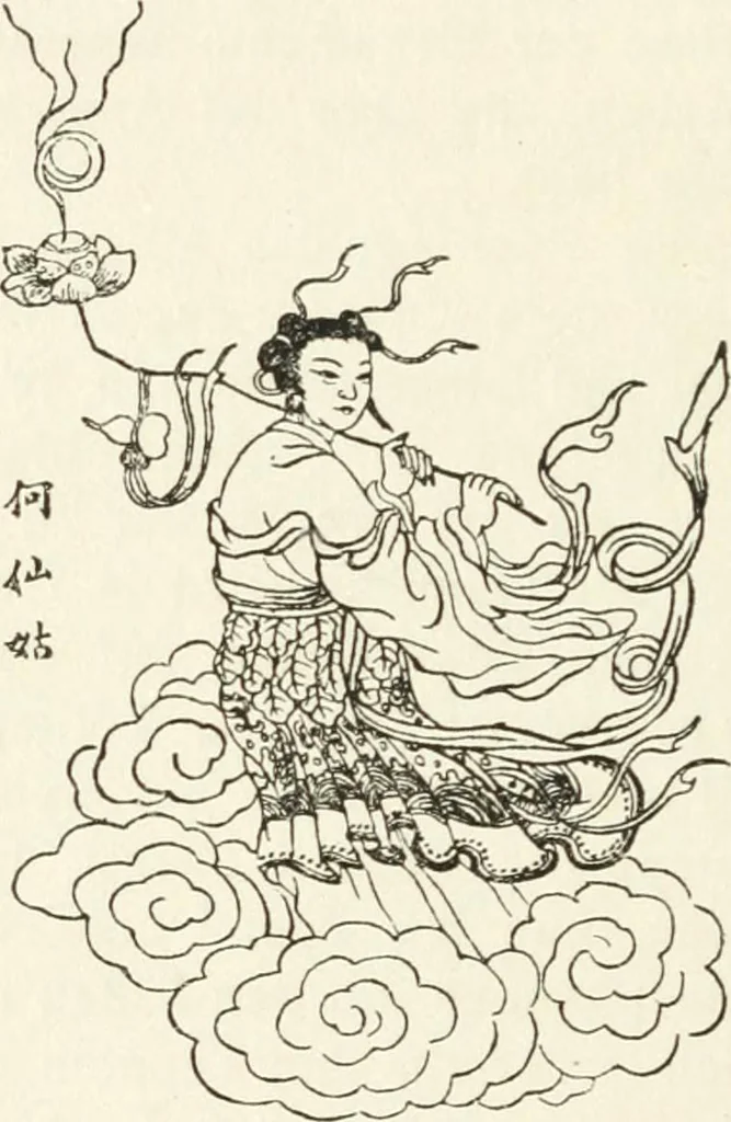 An illustration from Der chinesische Teppich, 1921, leaf 47