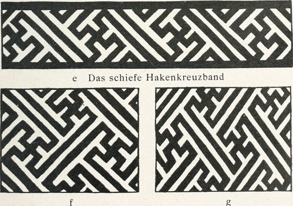 An illustration from Der chinesische Teppich, 1921, leaf 54