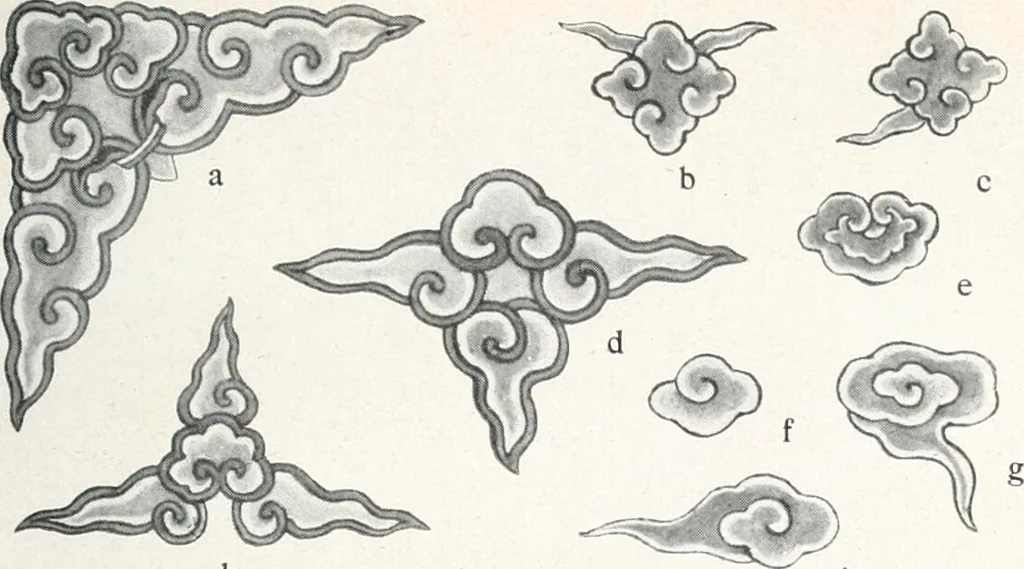 An illustration from Der chinesische Teppich, 1921, leaf 58