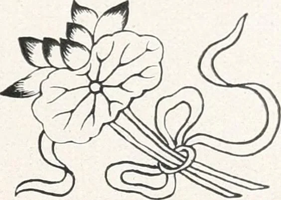 An illustration from Der chinesische Teppich, 1921, leaf 62
