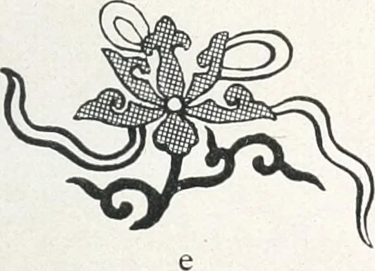 An illustration from Der chinesische Teppich, 1921, leaf 66