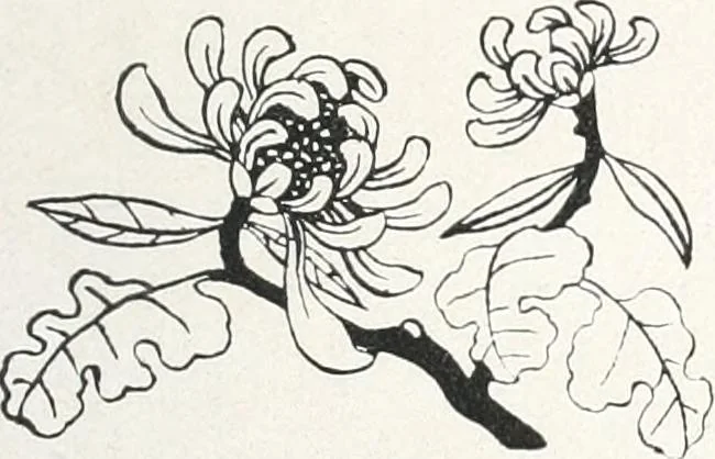 An illustration from Der chinesische Teppich, 1921, leaf 74