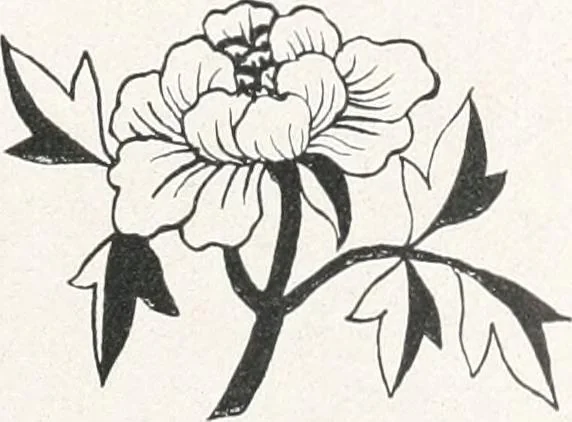An illustration from Der chinesische Teppich, 1921, leaf 74