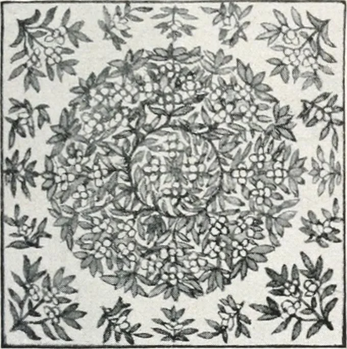 An illustration from Der chinesische Teppich, 1921, leaf 80