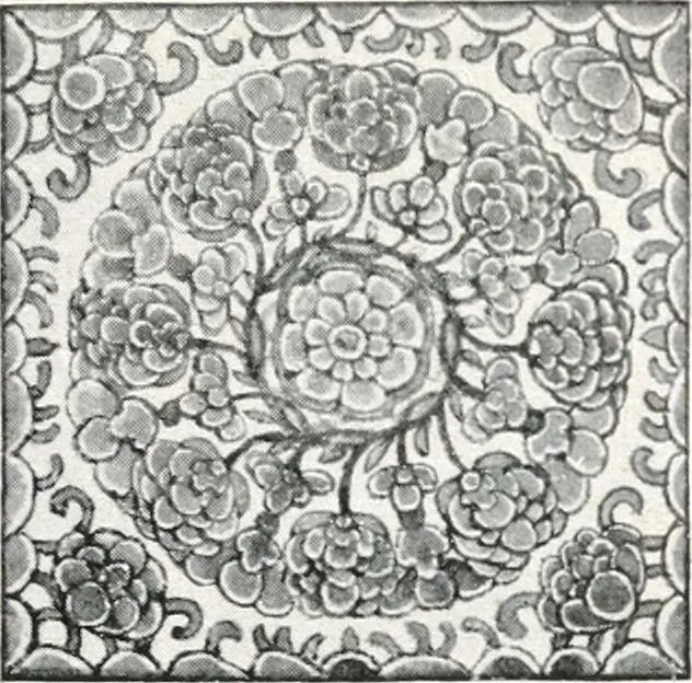 An illustration from Der chinesische Teppich, 1921, leaf 80