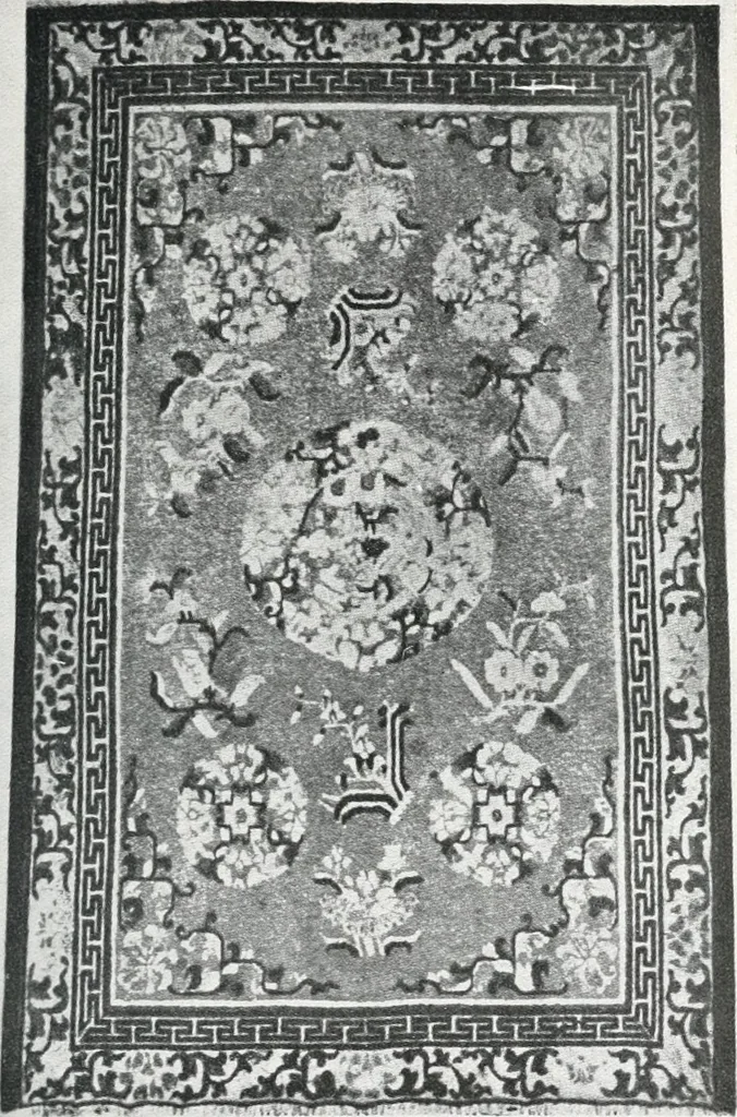 An illustration from Der chinesische Teppich, 1921, leaf 90
