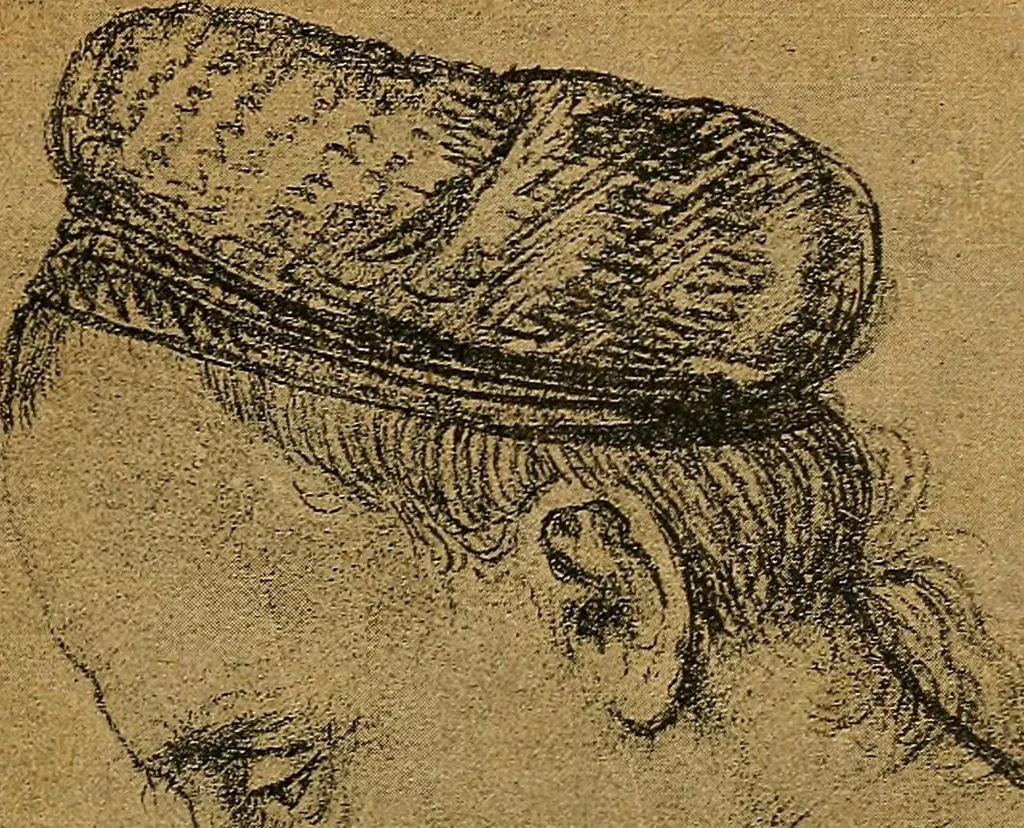 An illustration from Der Cicerone in der Kgl. Gemäldegalerie in Berlin, 1889, leaf 17