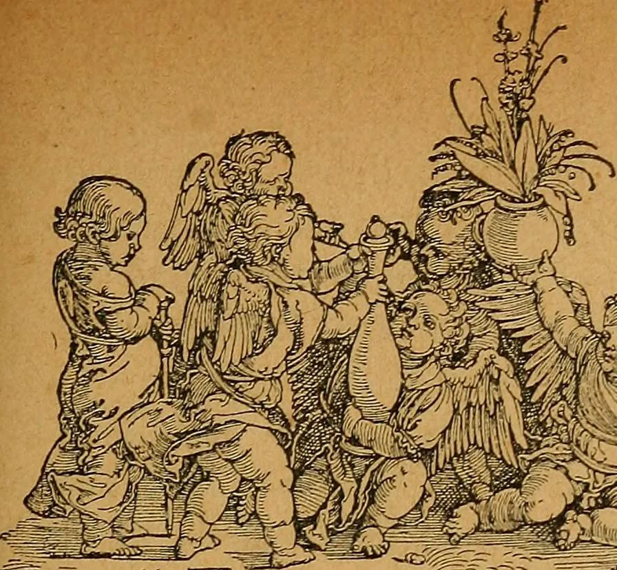 An illustration from Der Cicerone in der Kgl. Gemäldegalerie in Berlin, 1889, leaf 171