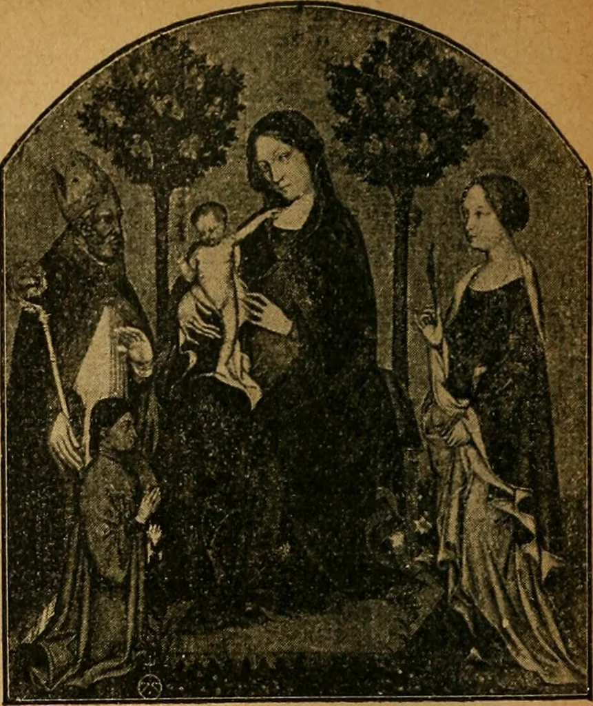 An illustration from Der Cicerone in der Kgl. Gemäldegalerie in Berlin, 1889, leaf 192
