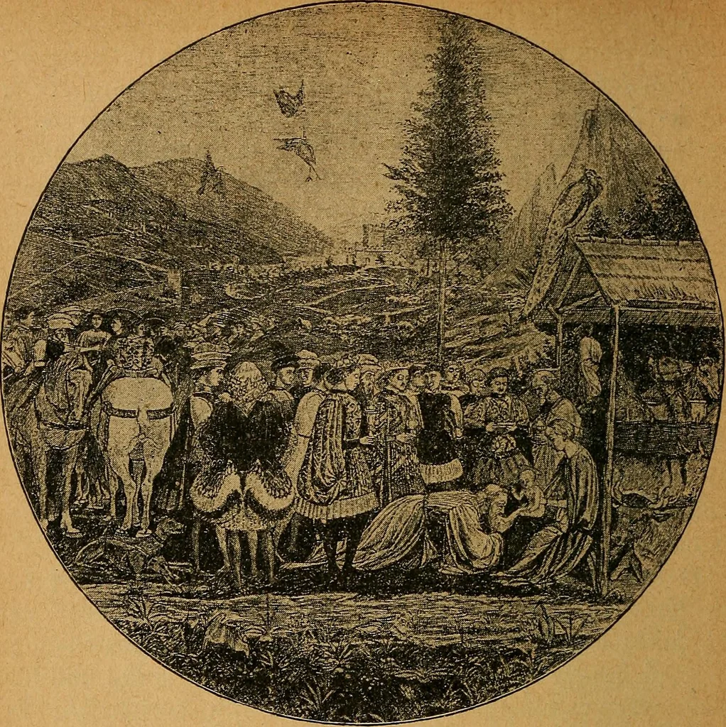 An illustration from Der Cicerone in der Kgl. Gemäldegalerie in Berlin, 1889, leaf 196