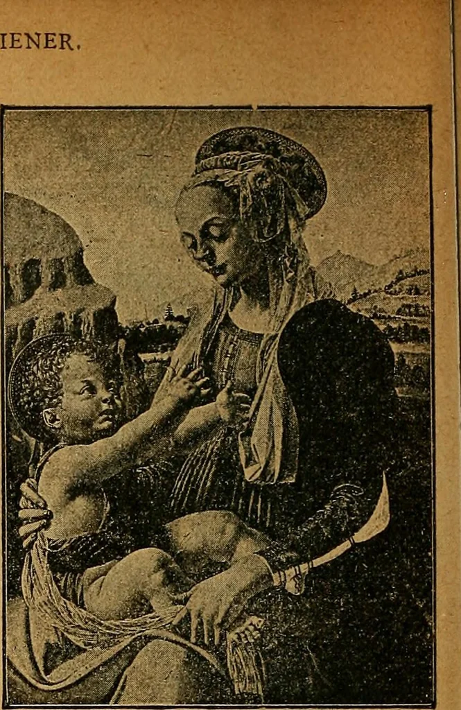 An illustration from Der Cicerone in der Kgl. Gemäldegalerie in Berlin, 1889, leaf 202