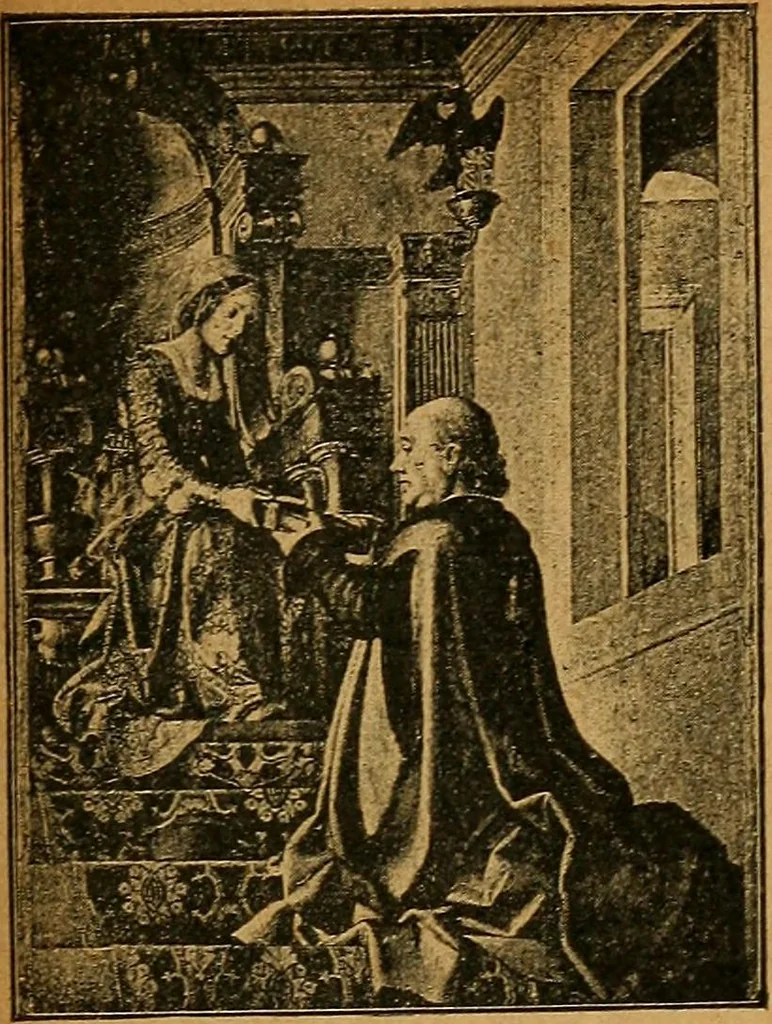An illustration from Der Cicerone in der Kgl. Gemäldegalerie in Berlin, 1889, leaf 217