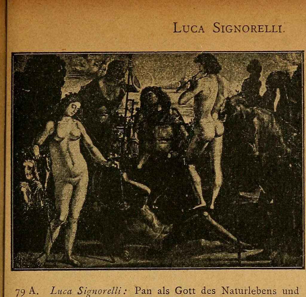 An illustration from Der Cicerone in der Kgl. Gemäldegalerie in Berlin, 1889, leaf 219