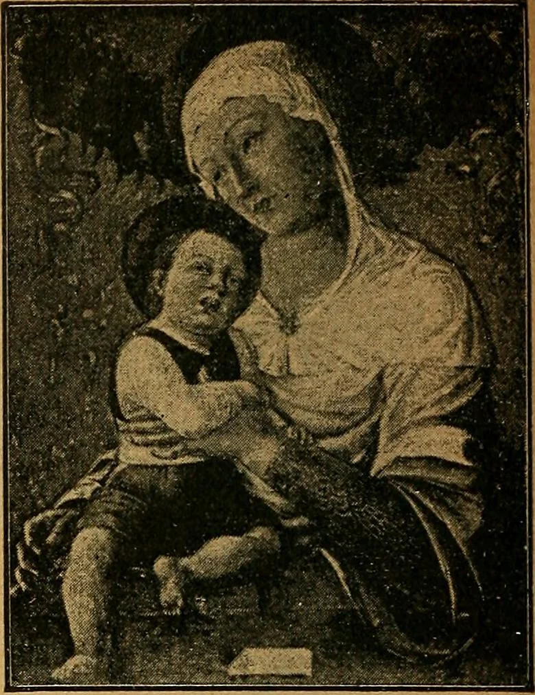 An illustration from Der Cicerone in der Kgl. Gemäldegalerie in Berlin, 1889, leaf 222