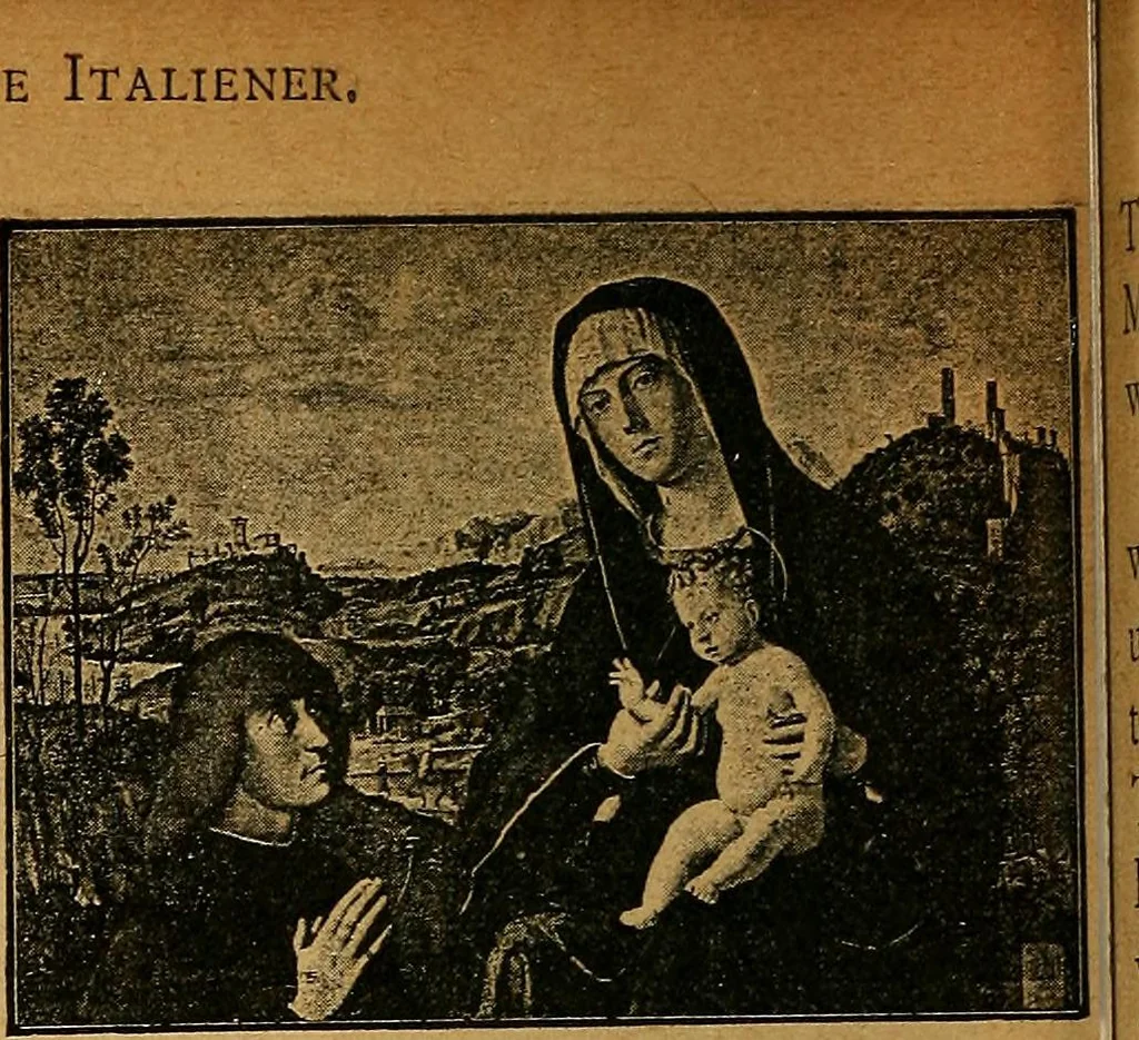 An illustration from Der Cicerone in der Kgl. Gemäldegalerie in Berlin, 1889, leaf 238