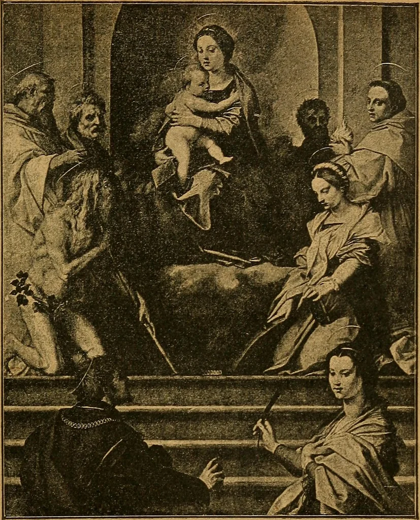 An illustration from Der Cicerone in der Kgl. Gemäldegalerie in Berlin, 1889, leaf 249