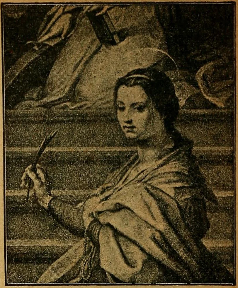 An illustration from Der Cicerone in der Kgl. Gemäldegalerie in Berlin, 1889, leaf 250