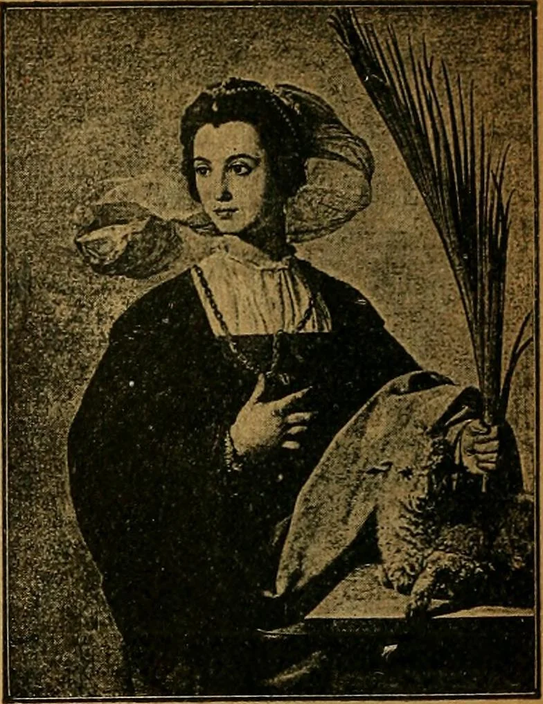 An illustration from Der Cicerone in der Kgl. Gemäldegalerie in Berlin, 1889, leaf 294