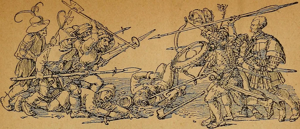 An illustration from Der Cicerone in der Kgl. Gemäldegalerie in Berlin, 1889, leaf 303