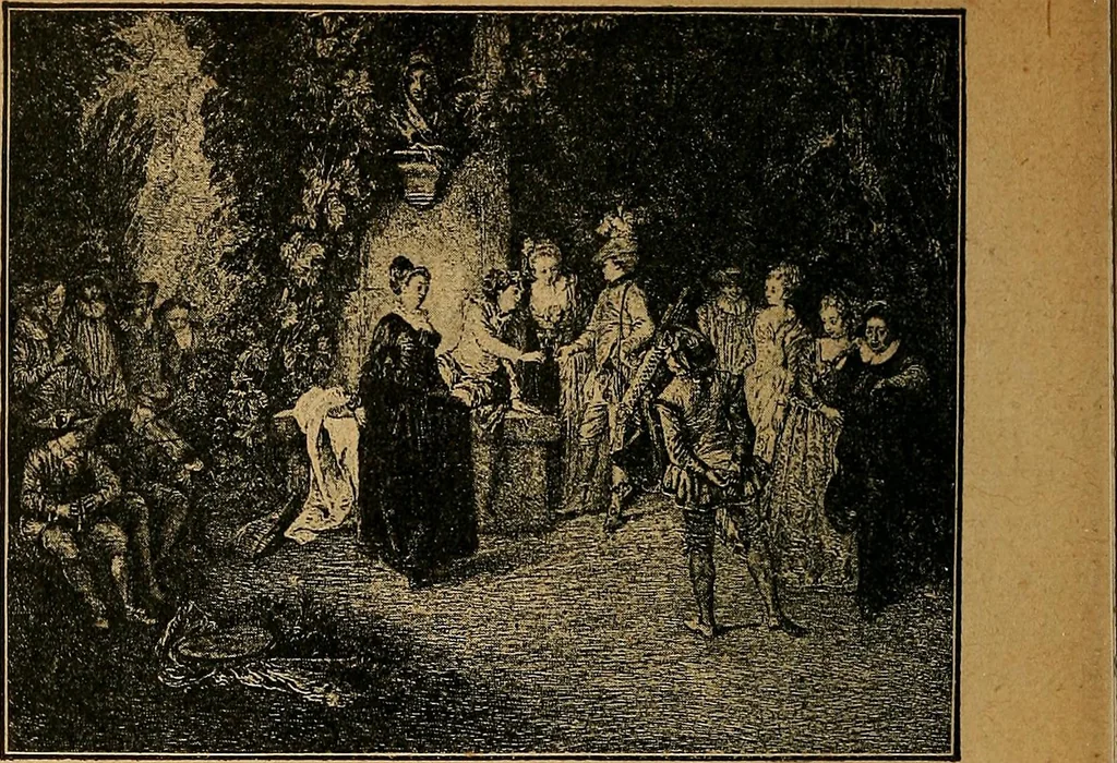 An illustration from Der Cicerone in der Kgl. Gemäldegalerie in Berlin, 1889, leaf 312