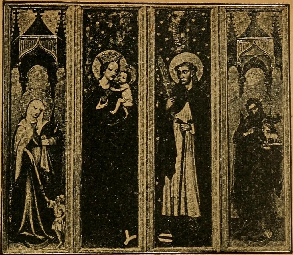 An illustration from Der Cicerone in der Kgl. Gemäldegalerie in Berlin, 1889, leaf 319