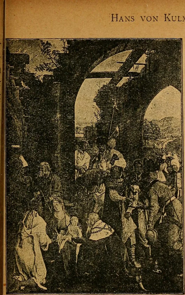 An illustration from Der Cicerone in der Kgl. Gemäldegalerie in Berlin, 1889, leaf 345