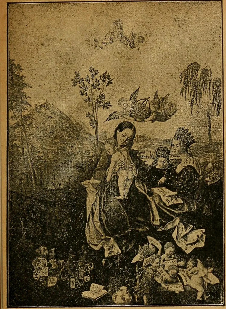 An illustration from Der Cicerone in der Kgl. Gemäldegalerie in Berlin, 1889, leaf 349