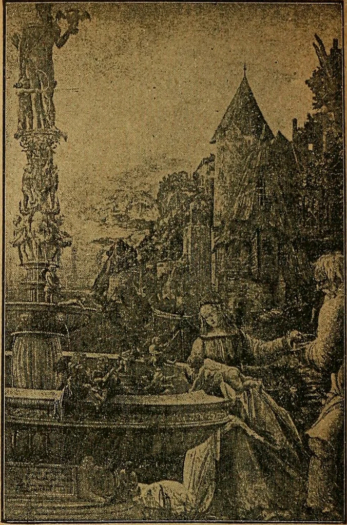 An illustration from Der Cicerone in der Kgl. Gemäldegalerie in Berlin, 1889, leaf 350