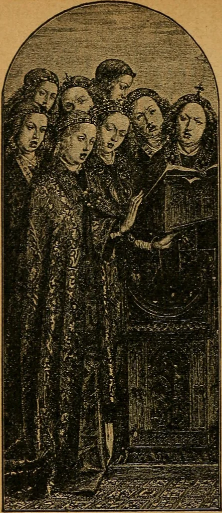 An illustration from Der Cicerone in der Kgl. Gemäldegalerie in Berlin, 1889, leaf 356