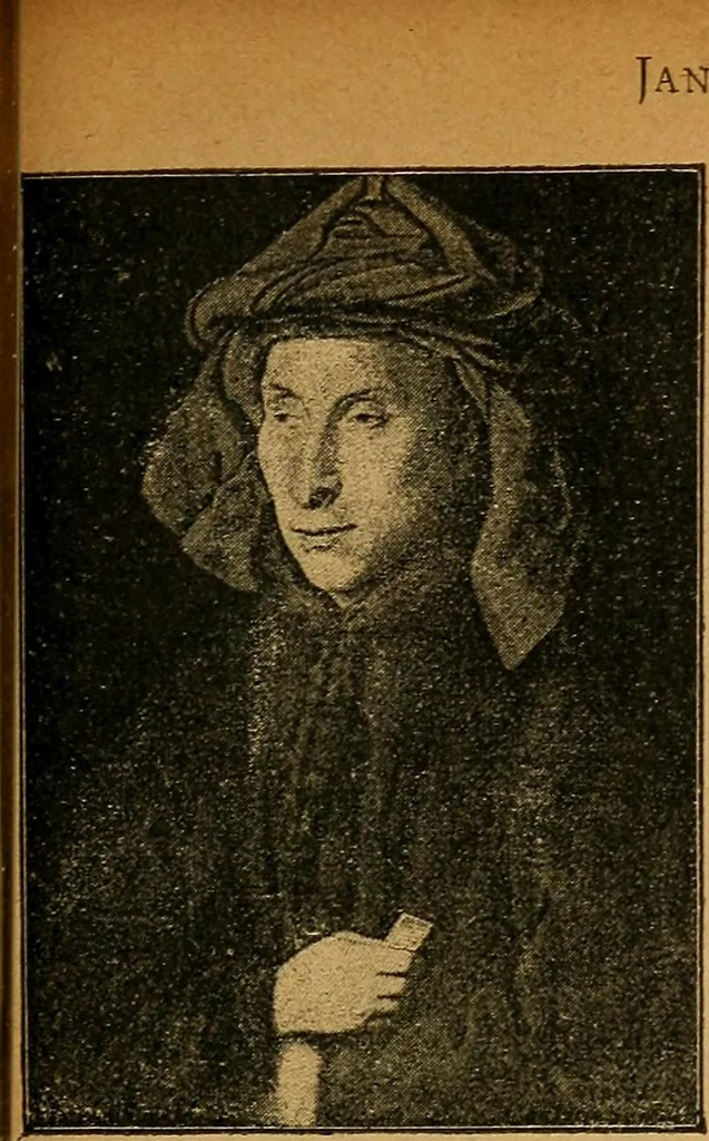 An illustration from Der Cicerone in der Kgl. Gemäldegalerie in Berlin, 1889, leaf 363