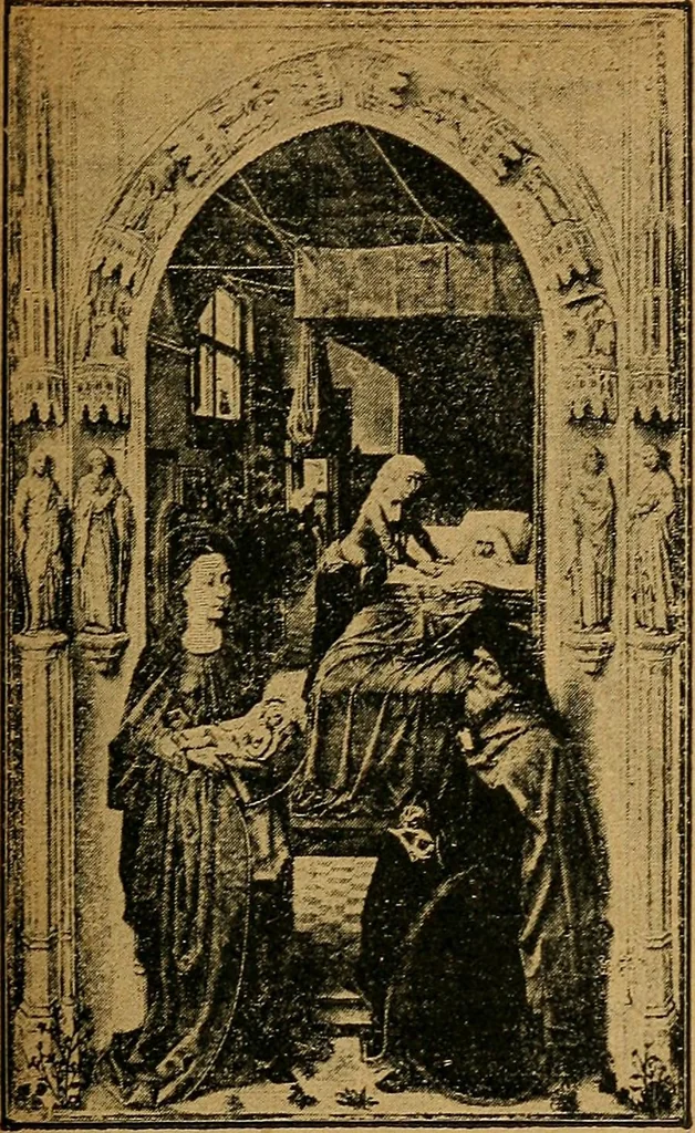 An illustration from Der Cicerone in der Kgl. Gemäldegalerie in Berlin, 1889, leaf 371