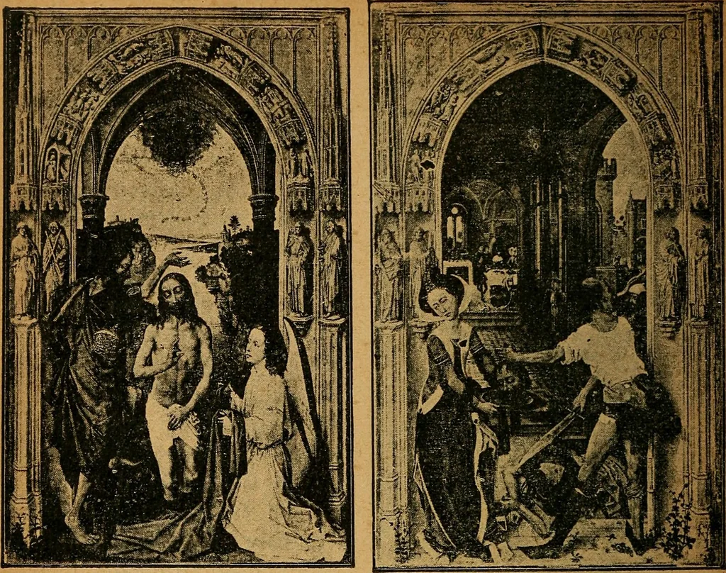 An illustration from Der Cicerone in der Kgl. Gemäldegalerie in Berlin, 1889, leaf 372