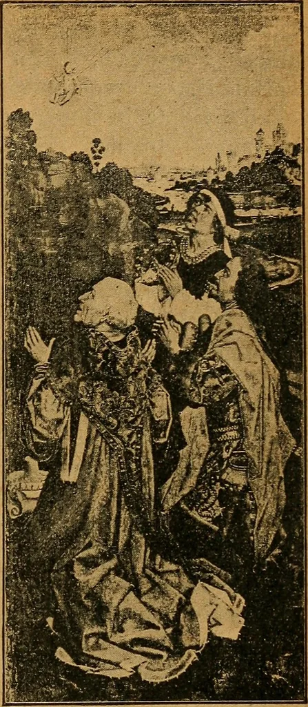 An illustration from Der Cicerone in der Kgl. Gemäldegalerie in Berlin, 1889, leaf 373