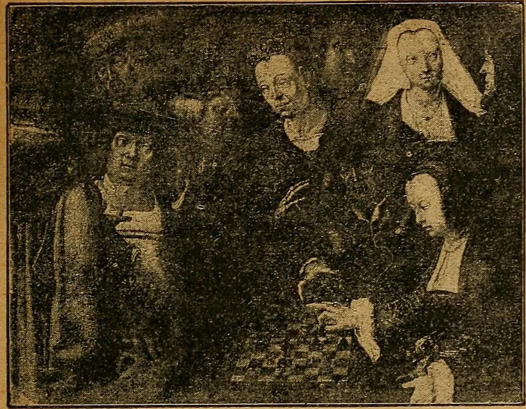 An illustration from Der Cicerone in der Kgl. Gemäldegalerie in Berlin, 1889, leaf 381