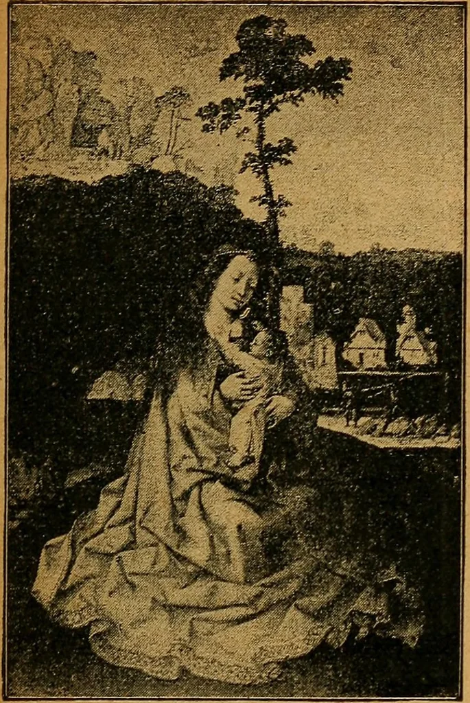 An illustration from Der Cicerone in der Kgl. Gemäldegalerie in Berlin, 1889, leaf 385